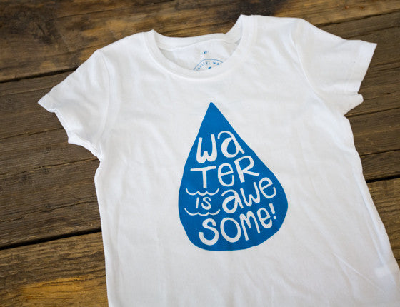 Water is Awesome Kids Tee